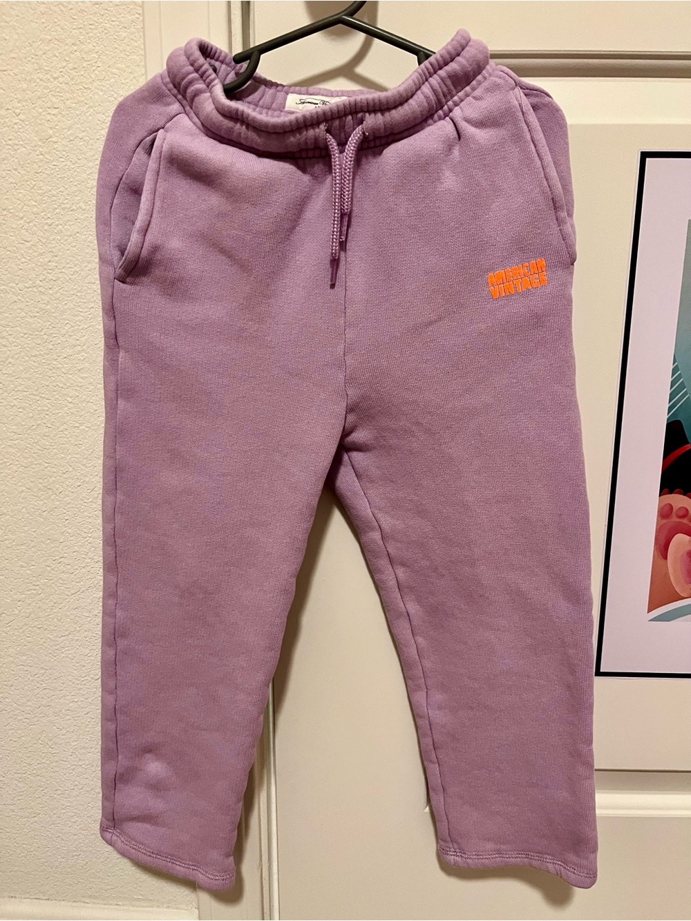 American Vintage Kids Lavender Sweatpants